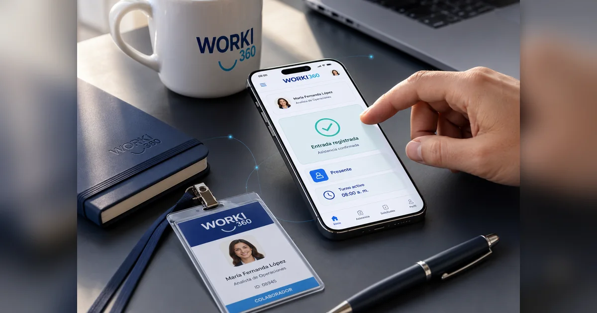 Gestion de asistencia laboral en WORKI 360