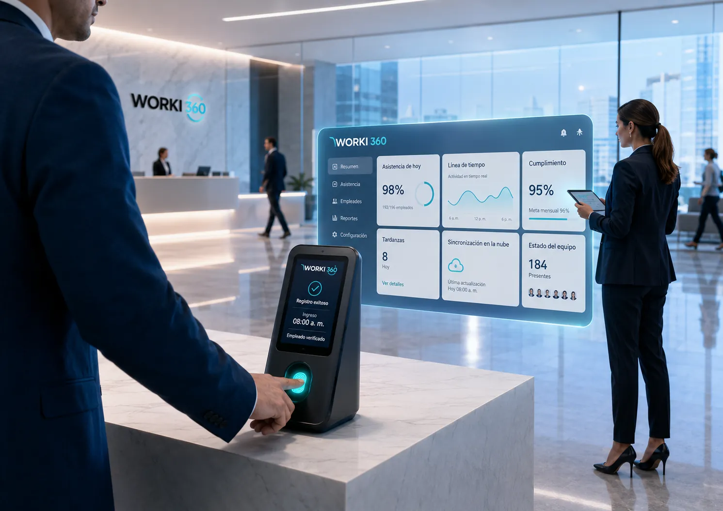 Imagen relacionada con recursos para temas informacionales en Worki 360