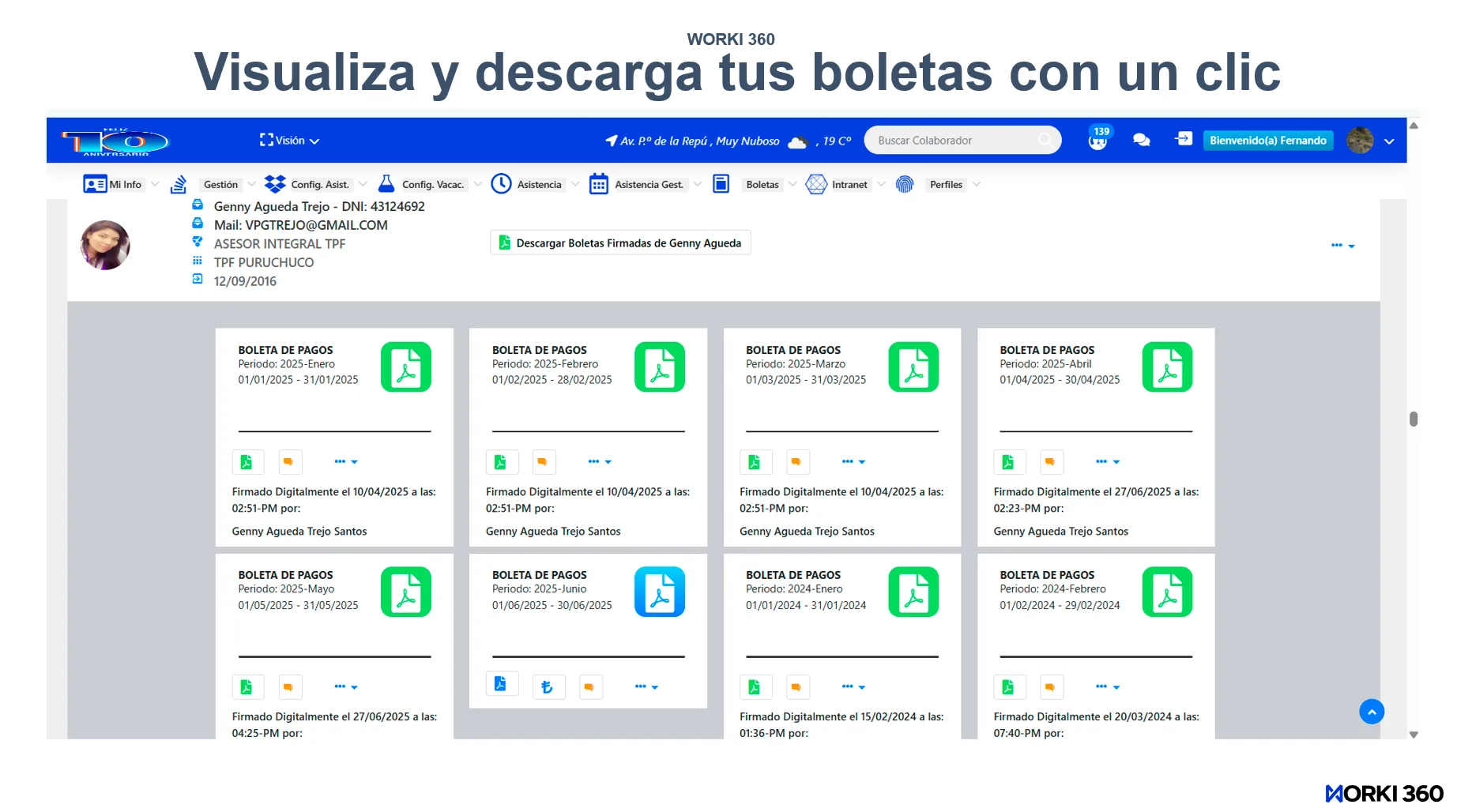 Imagen relacionada con solución Worki 360 para software y plataformas en Worki 360