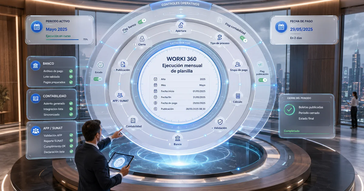 Gestion de boletas de pago para empresas en WORKI 360