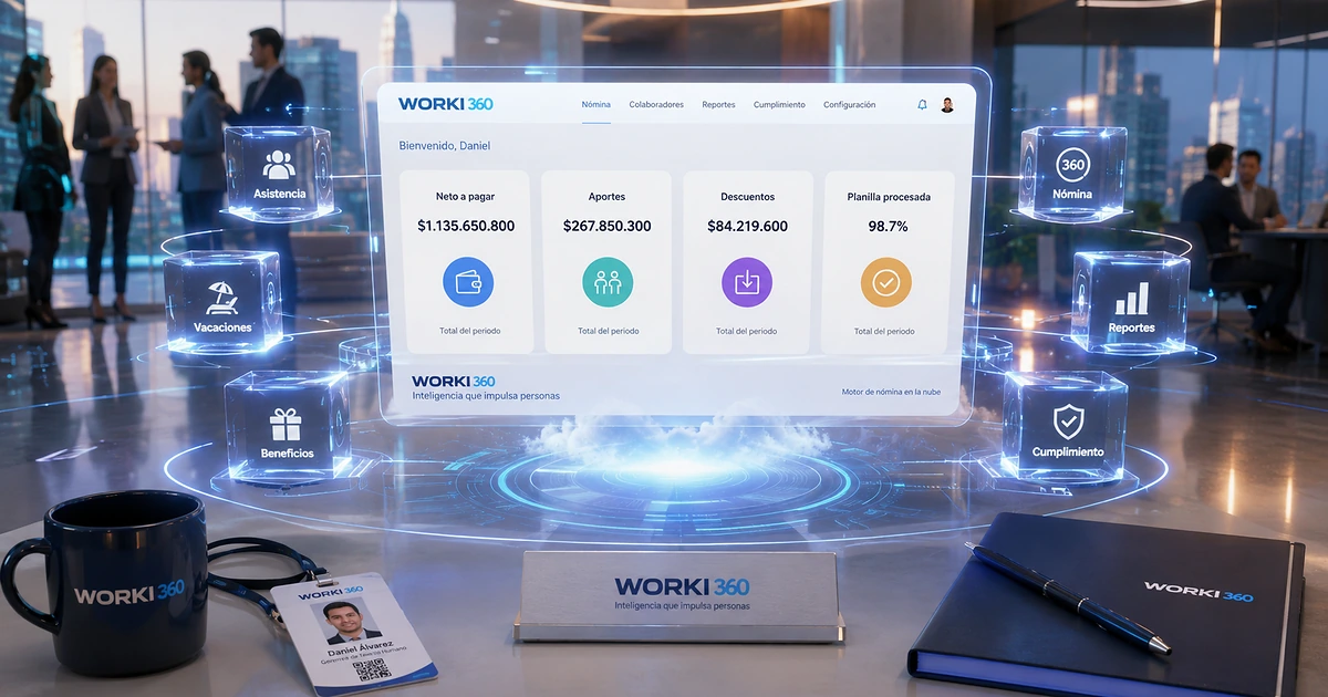 Sistema de gestion de planillas en WORKI 360