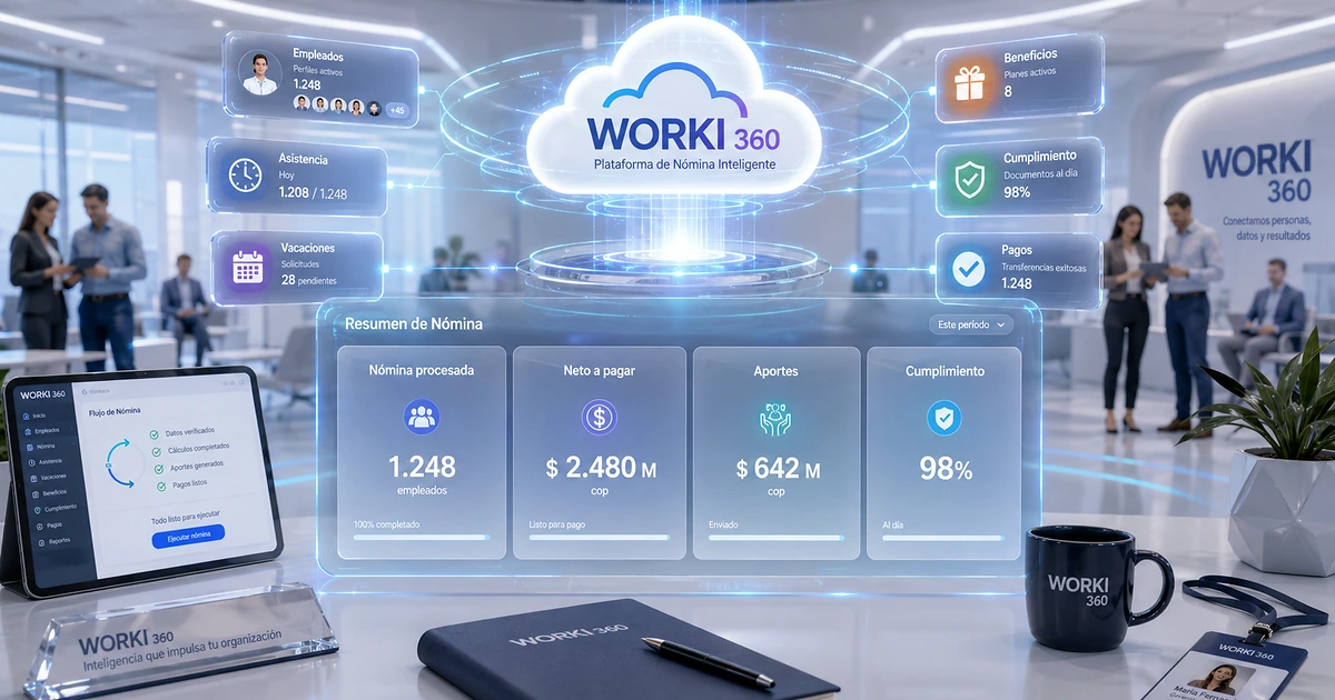 Gestion de planillas para empresas en WORKI 360