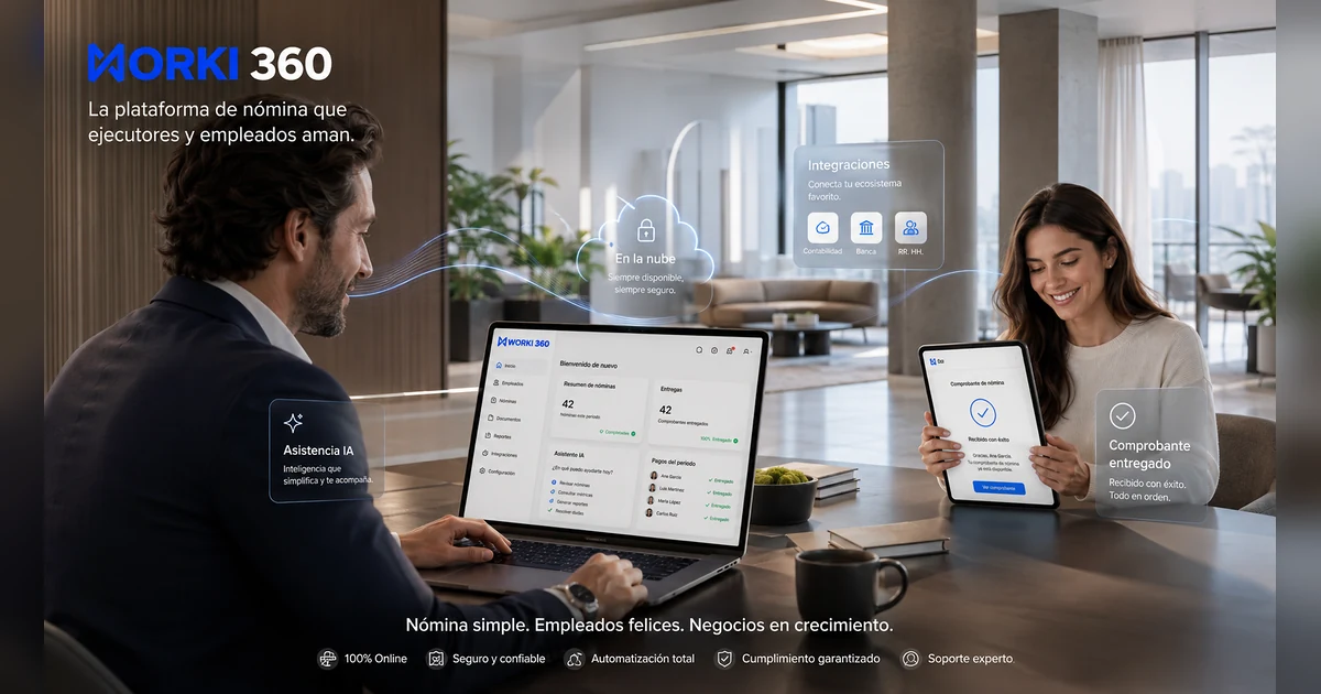 Sistema de gestion de planillas en WORKI 360