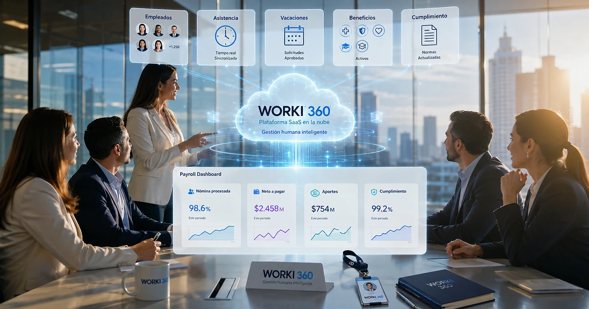 Gestion de planillas para empresas en WORKI 360